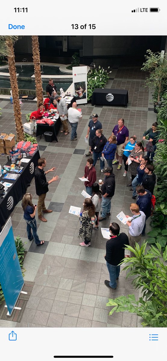 THENEWBLUEBOISE's tweet photo. Day 2: Happy Customer Service Week! 
Employees Preparedness Event! 

#BeProudCSW2019 #ATTCLG #HungLeTeam https://t.co/6CrHjBk3nn