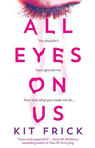 Rosalie Bell  - All Eyes on Us by Kit Frick  https://www.goodreads.com/book/show/44584622-all-eyes-on-us