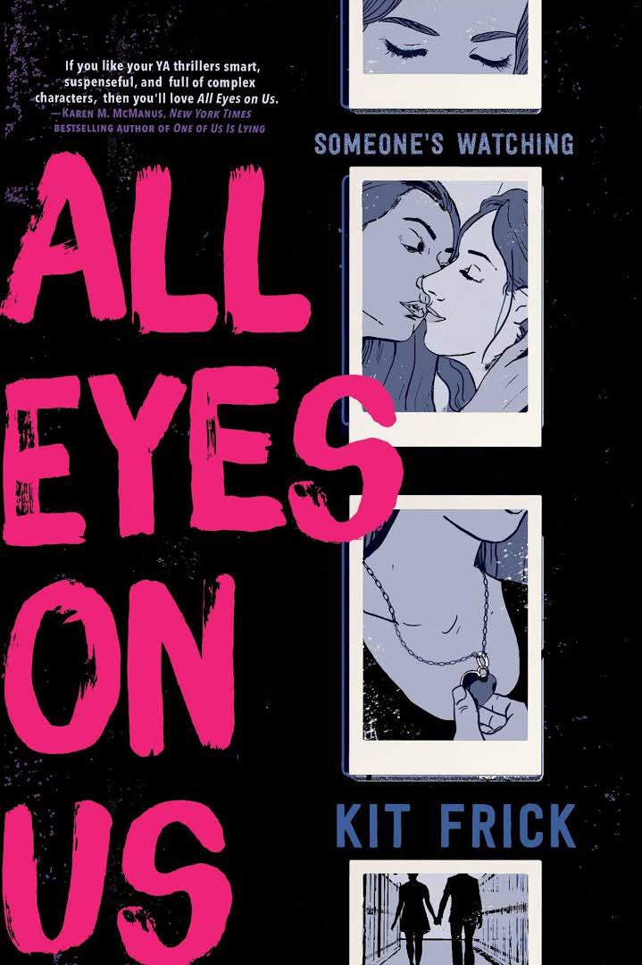 Rosalie Bell  - All Eyes on Us by Kit Frick  https://www.goodreads.com/book/show/44584622-all-eyes-on-us