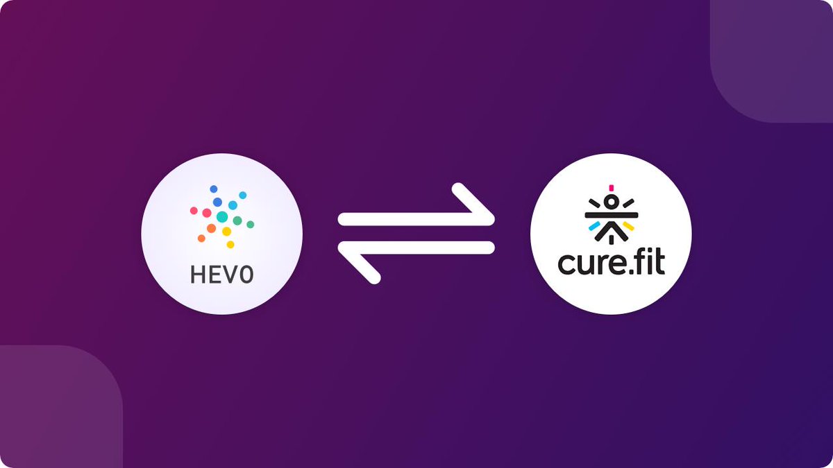 HevoData's tweet image. How #CureFit - India&apos;s largest Health and Wellness company solved their org-wide #DataBottleneck using #HevoData:  

bit.ly/336eHXk