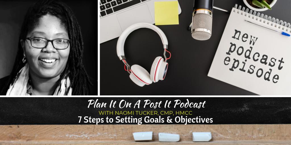 planonpurpose's tweet image. In this NEW episode, we'll be talking about 7 Steps to Defining Goals and Objectives for your events, and other projects.

Check out the episode here! bit.ly/31YhAcC

#eventprofs #podcast #eventleader #eventmanager #goals
