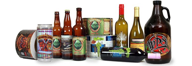 WeberPackaging's tweet image. Wine and craft beer labels need to look unique, setting you apart from the crowd in the busy beverage aisle.  Pressure-sensitive custom craft beer, wine and distilled spirits labels bit.ly/2ZR0LDl #craftbeerlabels