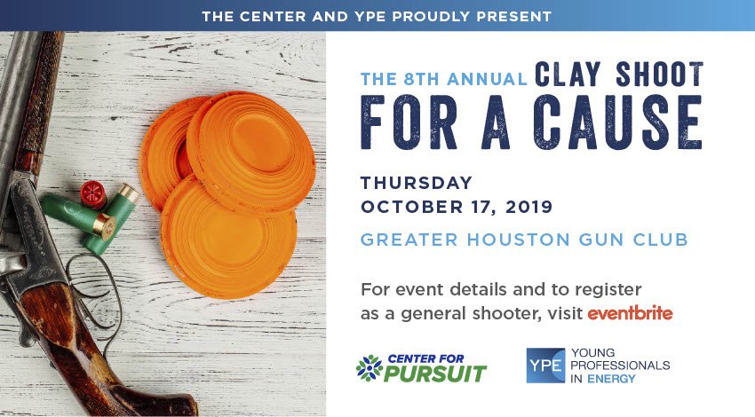 YPEHouston's tweet photo. Next week is #clayshootforacause with @TheCenterHOU. Don't miss out on all the fun -register before it's too late! 
https://t.co/qBqndHizHL https://t.co/zjN81mLcIv