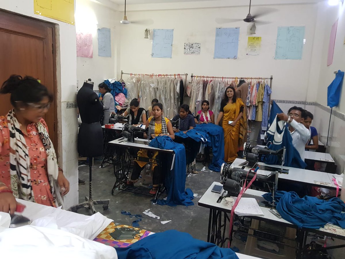 francis_salma's tweet photo. Underprivileged women trained by VOWS under our Skill Development programme have successfully executed an order for a large number of Cassocks and earned a good amount. It proves that skill development is the key to empowerment of women. #Mahiri #VOWS https://t.co/iOTO9uSJTv
