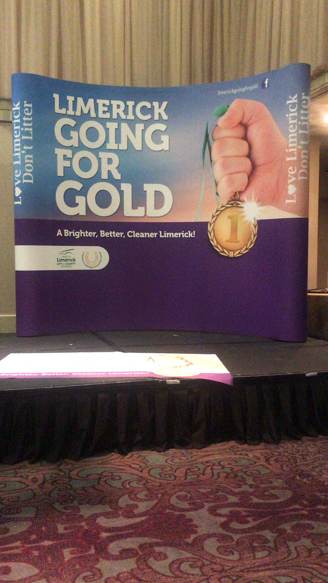 MrBinman's tweet photo. Congratulations to all involved in #limerickgoingforgold - fantastic to see such pride in #Limerick communities.
Final Awards night tonight @LimerickStrand https://t.co/Ve1lPWPnkx