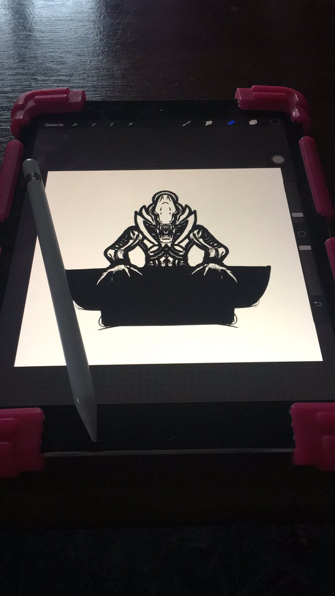 Ya hice a depredador, tocaba alien.