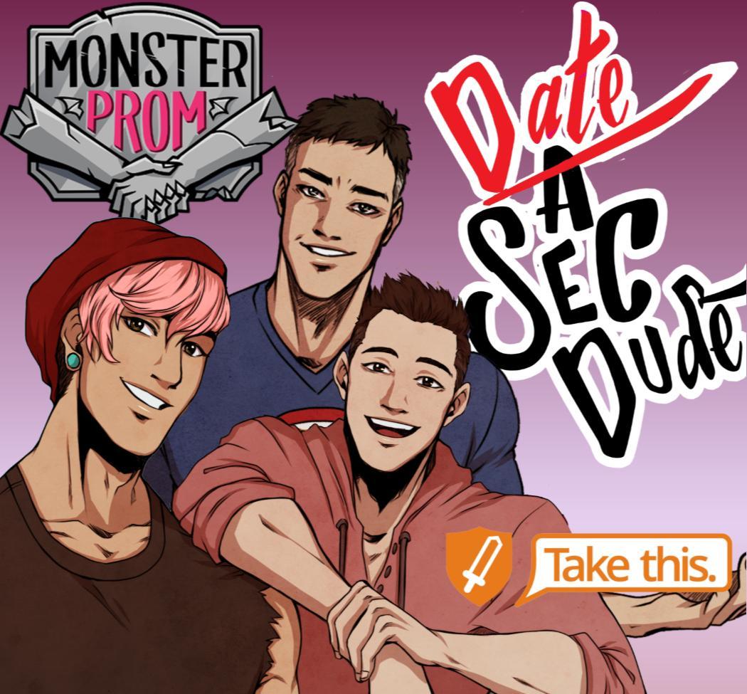 NotSoSpeedRuns's tweet photo. Announcement time! 
THIS THURSDAY, 10/10 is World Mental Health Day - and I'll be joining @BirdVsPlane and @Tallsquall  for a special DATE A SEC, DUDE stream!

We'll be playing Monster Prom and raising money for @TakeThisOrg - Join us at 7:30 EDT on https://t.co/tqW8hOkU74 ! https://t.co/MLXfTSxkIe