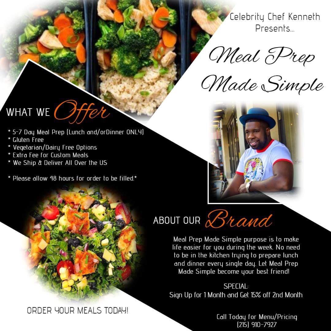Phillieschosen's tweet photo. 5 Day Grommet & Fresh Meal Preps are back on! $75.00 for 5 Days #foodie #wikjm #youngandhungry #mealpreps #celebritylife #celebritychef #chefkenny #phillychef #blackboyjoy #healthyfood #mealprepmadeeasy #teamhealthy #lightandfit #areyouhungry https://t.co/IMVOa5AbVP