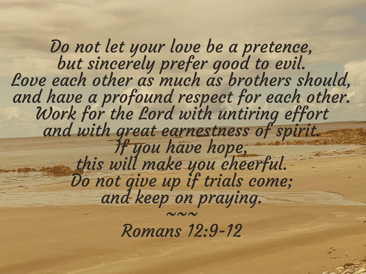 FrDominicCurran's tweet photo. Felt the need to share short reading from evening prayer tonight. 
Our Hope is in God. This sure and certain Hope is the source of our Joy (cheerfulness). So let us keep on praying. https://t.co/YBsanFkJc3