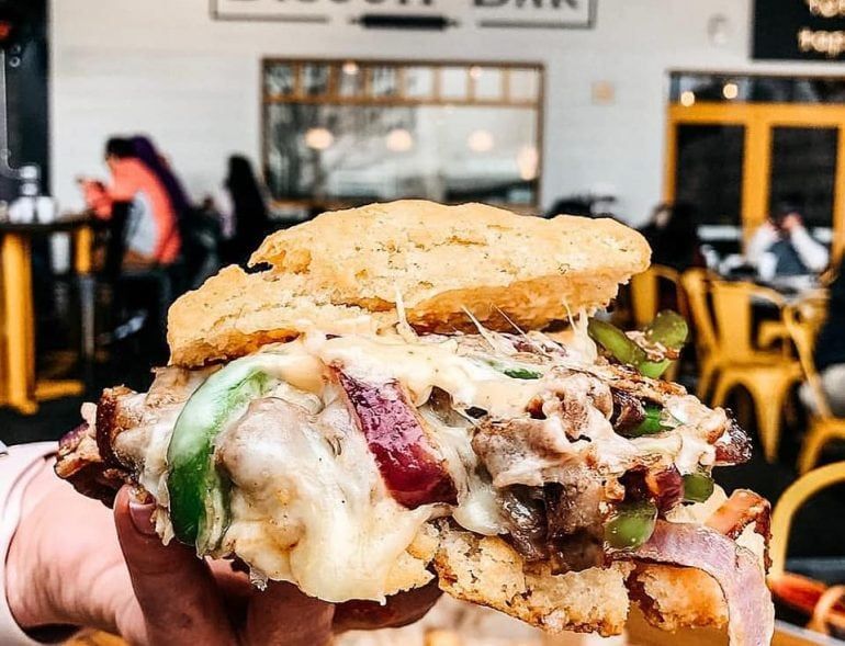 At @thebiscuitbar they say "everything is better on a biscuit." A fast-casual restaurant featuring an assortment of savory and sweet biscuit sandwiches (made from scratch, in-house, daily), The Biscuit Bar also has a heartwarming back story.buff.ly/2LS1xr9