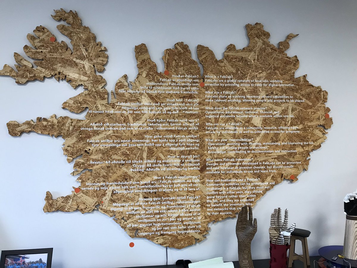 kphakkar's tweet photo. @GrowingMindEdu tutustumassa FabLab Reykjavikiin, joka sijoitettu toisen asteen oppilaitokseen. Opettajan tekevät haastavia projekteja oppijoiden kanssa @kphakkar @Akatemia_STN https://t.co/IHnVZSOQVI