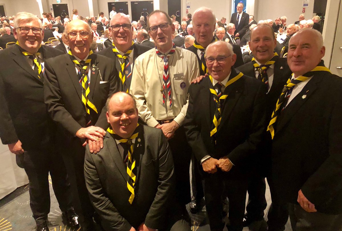 Tim Kidd UK Chief Commissioner Scouting with members of Duo Fraternitates Lodge No 9146 (Bedfordshire’s Scouting Lodge) enjoying our Festive Board ⁦<a href="/bedsscouts/">Bedfordshire Scouts</a>⁩ ⁦<a href="/UGLE_GrandLodge/">United Grand Lodge of England</a>⁩ ⁦<a href="/Masonic_Charity/">Masonic Charitable Foundation</a>⁩ ⁦<a href="/Freemasonry2day/">Freemasonry Today</a>⁩