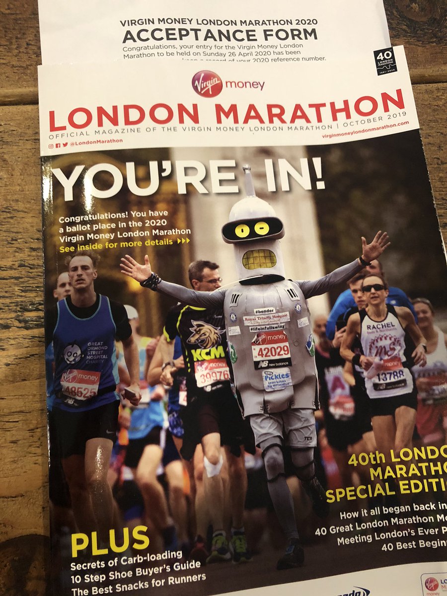 PLjackson77's tweet photo. I’m still in shock, I’ve entered every year for the last 8years in the faint but distant hope of success. It hasn’t sunk in. Maybe it’s time to enter the lottery! Woohoo!!! #ukrunchat https://t.co/ilCoo88viF
