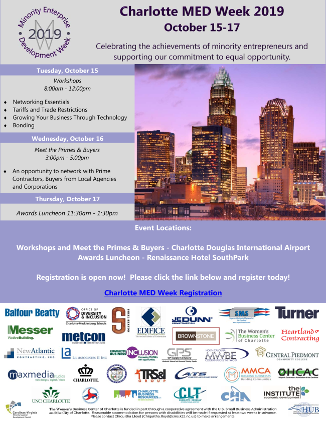 MNPriester's tweet photo. Charlotte MED Week Is Here! https://t.co/5kQOWYz4aX https://t.co/0bcjolDzJM