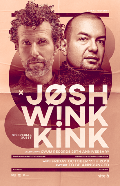 joshwink1's tweet photo. Josh Wink X @KiNK303 this Friday at @SITE1A 😉

Get tickets - > https://t.co/WH4H69jswE https://t.co/bXAkO1GCYz