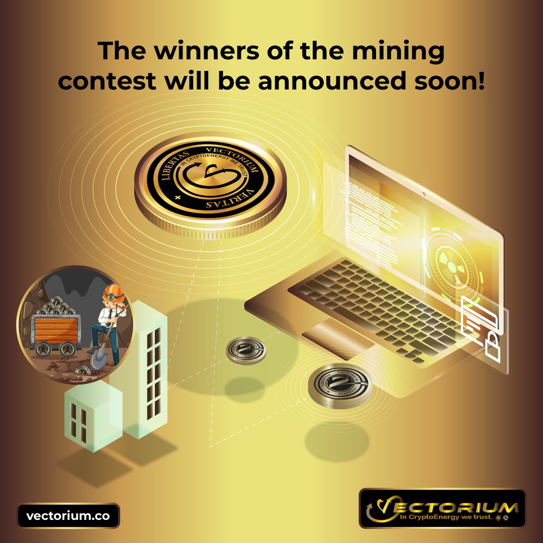 Vectorium_co's tweet photo. π€ When will the mining contest winners be announced?
π The winners of the mining contest will be announced soon!
π For more info visit our website π
https://t.co/3635W2Q3tq
#Vectorium #MiningContest #Mining #Blockchain #Contest #IEO #ICO #CryptoEnergy #CryptoNews #crypto https://t.co/Ck6ygfBU9E