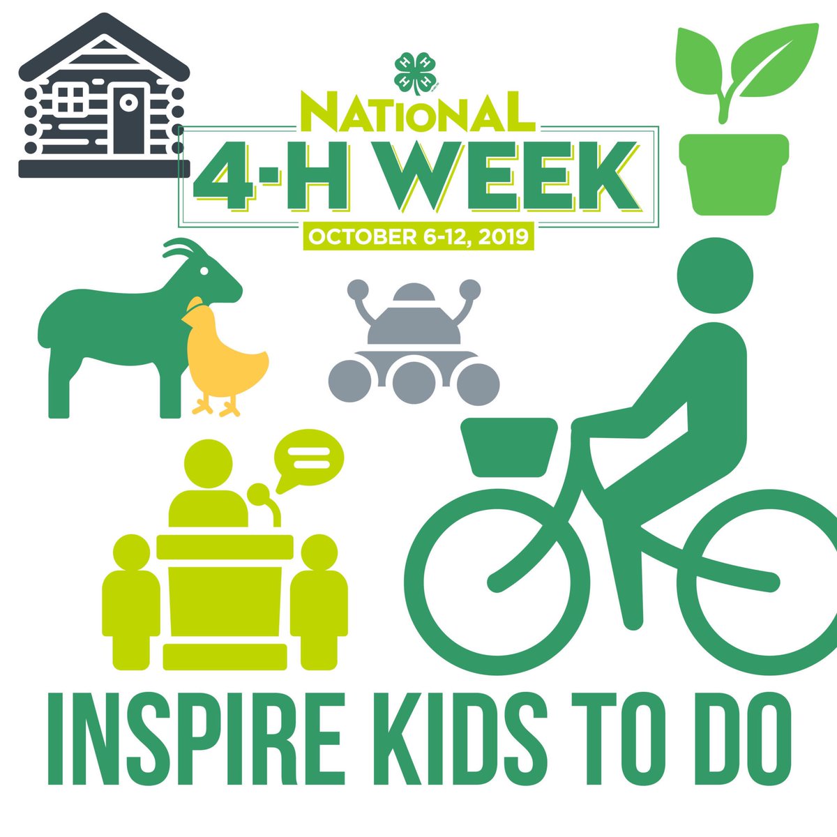 American_Plains's tweet photo. Did you know the 4-H pledge was written by a Kansan? Mr Otis Hall wrote the pledge and it was adopted at the National Convention in 1927!  #National4HWeek #wesupport4H https://t.co/O6xhm5URzC
