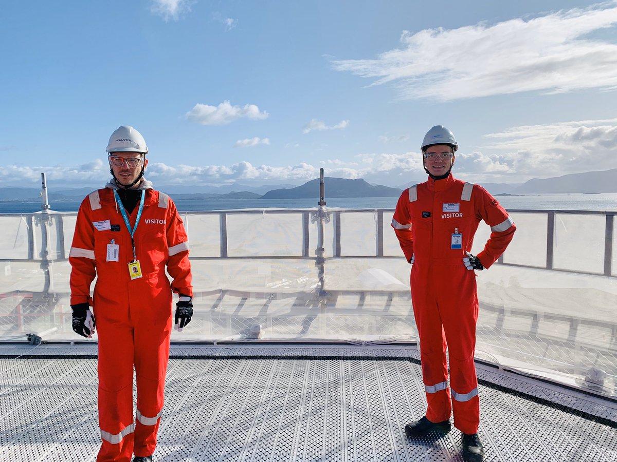 pom_ethz's tweet photo. The #POMChair has kicked off its third international master thesis. After #India and #UK we went to #Norway to supervise a thesis on “Applications of #AI in the #ETO industry: the case of offshore oil platform construction”. @tnetland with Jürg Käser & Julian Senoner. 🇳🇴🇨🇭 https://t.co/GA3RmqXjkA