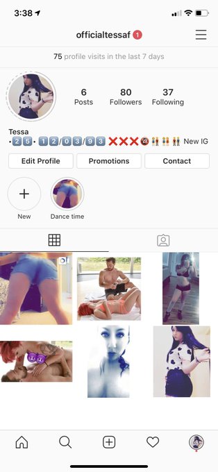 OfficialTessaF on IG https://t.co/EJb2iOHsFA