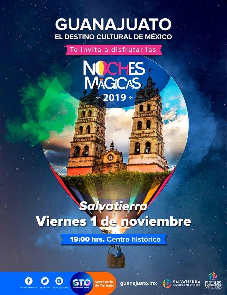 ¿Ya estás listo para la noche más mágica de Salvatierra? 😍🕺🏻

#VisitaSalvatierra #SalvatierraMagico #SalvatierraCiudadMuseo #DescubreGuanajuato #DescubreSalvatierra #VisitaGuanajuato