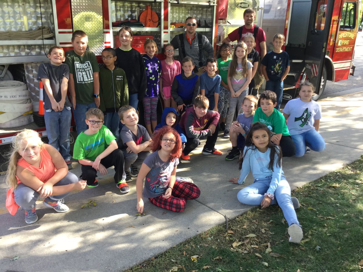 Pretty cool when you have former PAS students teaching current PAS students about fire safety! #PASpride #4thgraderocks