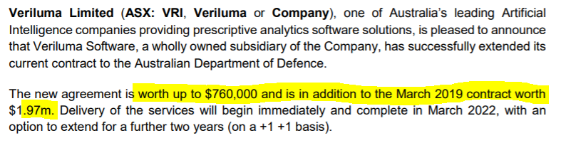 Timbercap1's tweet image. $VRI @Veriluma Wins upgrade to Australian Defence Department contract. bit.ly/2Ox6nfg
#PrescriptiveAI #ArtificialIntelligence #Metadata #DataAnalysis