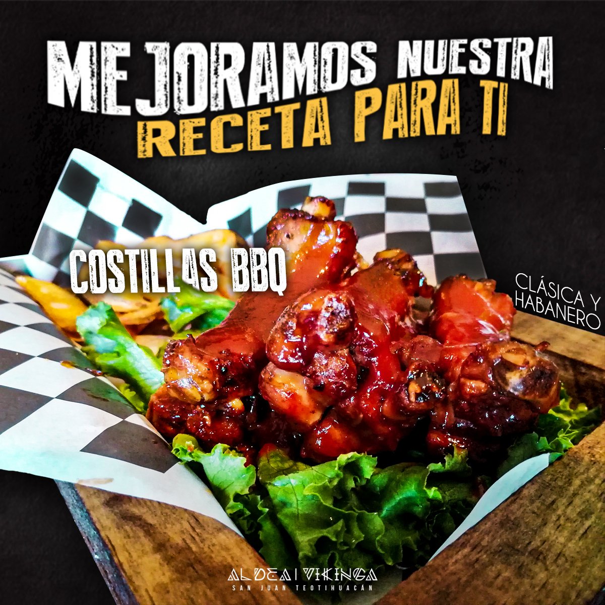 AldeaVikinga's tweet photo. 🔥 Así como lo leen, ¡mejoramos la receta!. Vengan a probarla, no se van a arrepentir.🔥

Hoy martes de promoción: 2 tarros de cerveza xx + plato botanero por $270ºº
👉🏼 Recuerden que también tenemos servicio a domicilio, solicita nuestra carta. 👈🏼

#costillas #BBQ #AldeaVikinga https://t.co/cmgx9GGnKX