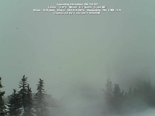 wx_yyc's tweet image. Tuesday  14:03  -  Temp: -3.8oC  Feels Like: -6  Baro: 1014.8 hPa   Wind From: NE at 4.7 km/h   Rain today:   0.0 mm   #Calgary #yycweather #yyc