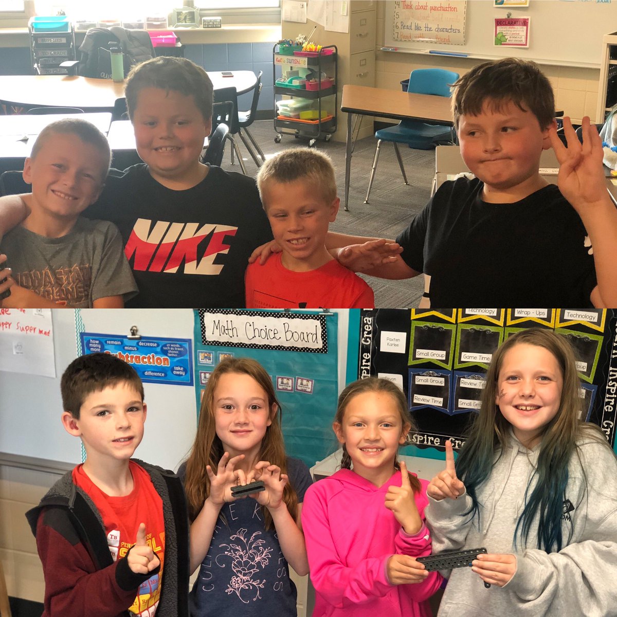 MissWanninger's tweet photo. @MrsCook3rd class finished their first #projectleadtheway project today! Check out these inclined planes! #andersonjays https://t.co/dBUNsYMiu9