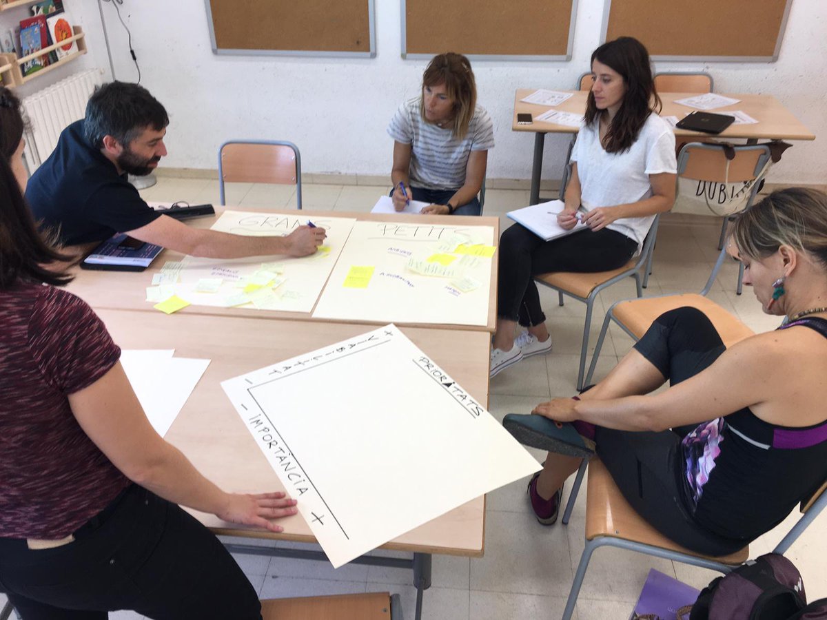 ErasmusAlberich's tweet photo. Després de realitzar la diagnosi de centre de l'@Escola_Alberich, la comissió Erasmus+ es reuneix per reflexionar sobre les necessitats d'escola i decidir com enfocar el proper KA1 d'aquest curs.
#ErasmusPlus @sepiegob @sllengua https://t.co/jzsJFr3qd6