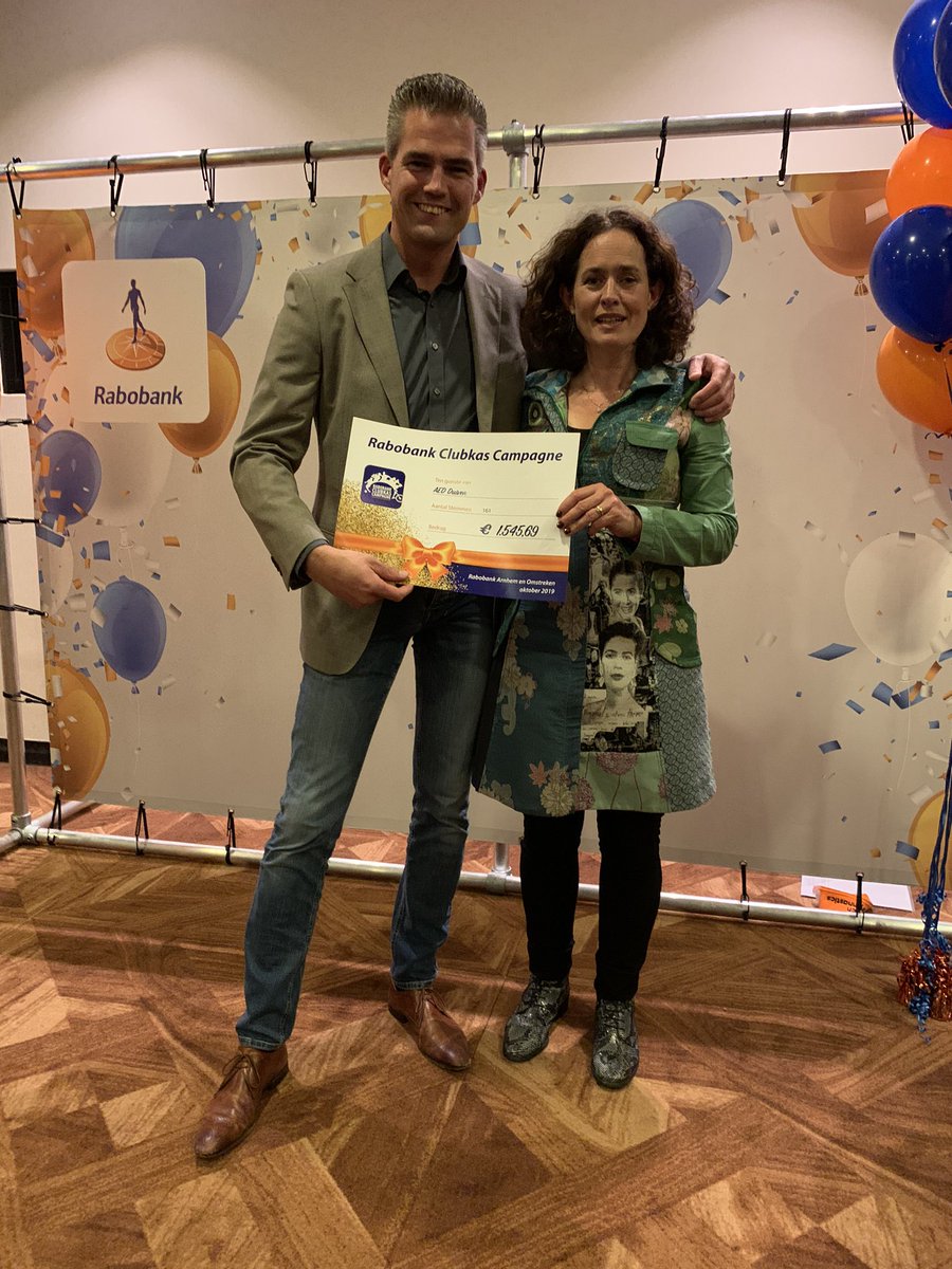 AED-netwerk Gemeente Duiven bedankt iedereen die op ons gestemd heeft met de Rabobank Clubkas campagne!! Dankjewel voor jullie steun! #aedduiven #duiven #rabobank #clubkas rabobank <a href="/JanUmmenthum/">Jan Ummenthum</a> @RaboArnhem