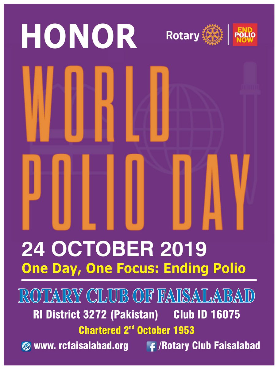 JaleelMalik127's tweet photo. #OneDay
#OneFocus
#EndingPolio
#24October2019 https://t.co/mfzT9oB3uc