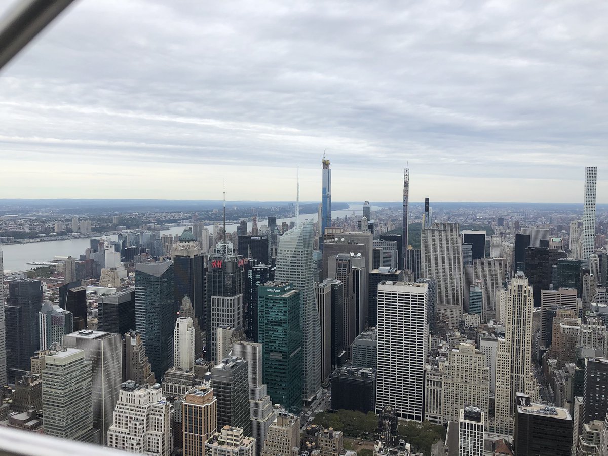 Top of the Empire State Building.