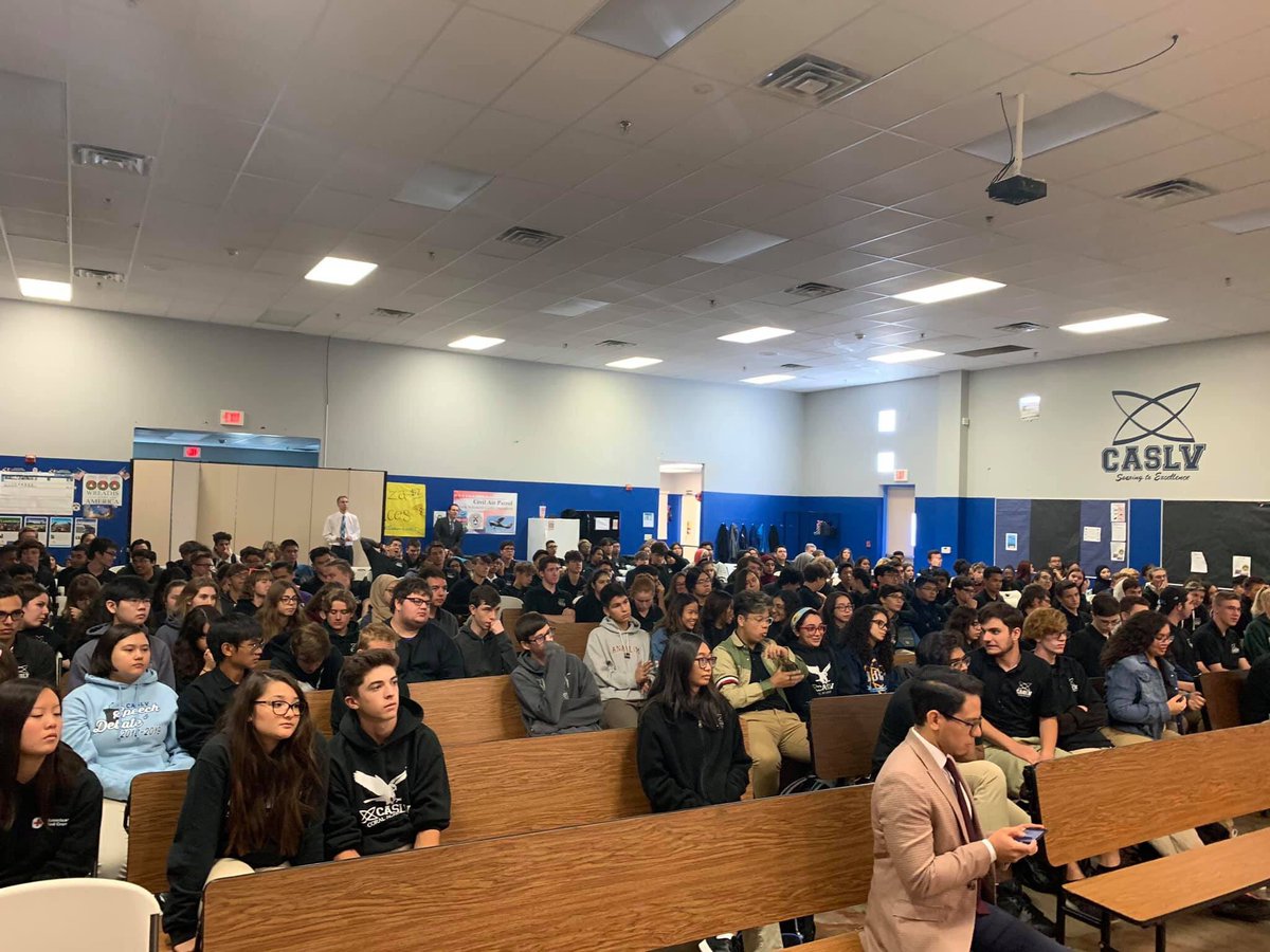 Thanks to <a href="/SenCortezMasto/">Senator Cortez Masto</a> for visiting and having a panel at <a href="/CoralAcademyLV/">CASLV</a> today! High School students enjoyed the panel and her responses to the student panelists’ invaluable questions.

#CASLV
#CoralAcademySandyRidge
#CoralAcademyofScienceLasVegas