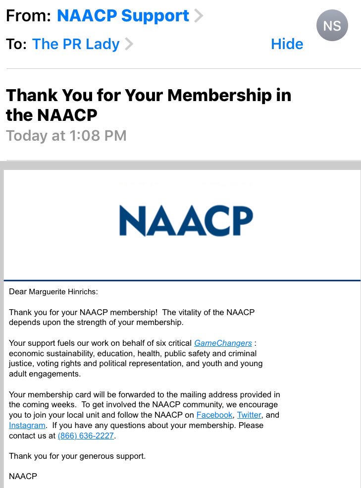MagicMarguerite's tweet photo. BOOM! I can cover 3 additional memberships for my Bay Area fam (DM me). If you can support your local fam in that way as well, please do. Our time is now. #ADOS #ProjectTakeover #LiftingAsWeClimb #FirstTimeMember #NAACP https://t.co/gEVZIiLo0j