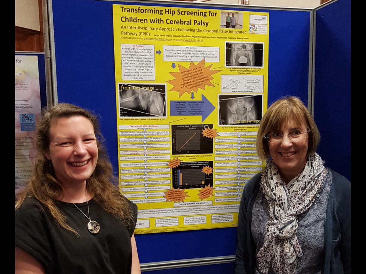 DCHFT_Imaging's tweet photo. At Wessex AHSN #CSIPwessex19. Promoting collaborative working with CPIP. Radiographers and physiotherapists working together https://t.co/ycUjtwD7NV