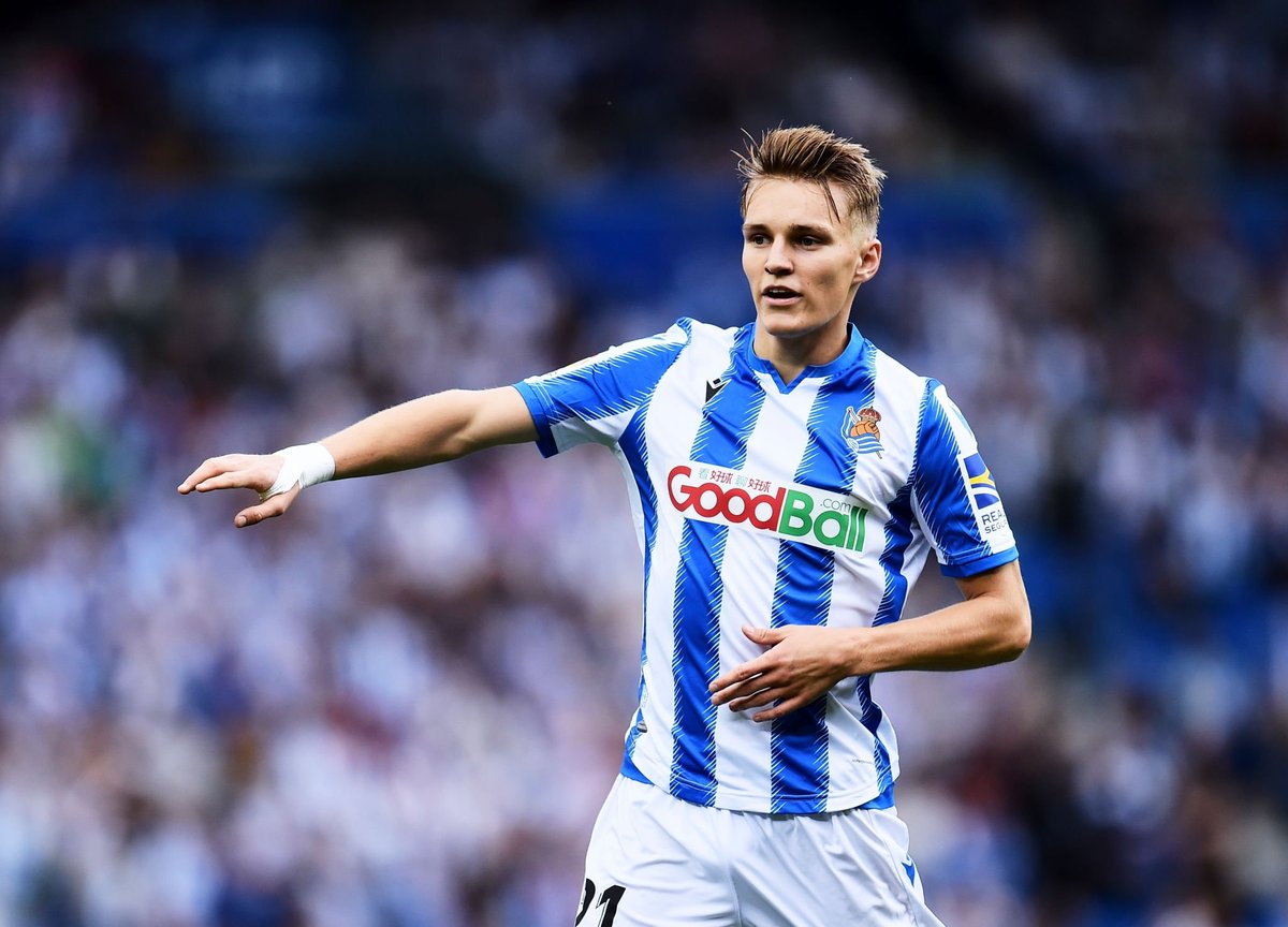 Ødegaard: "Real Sociedad and their coaching staff are the ones who are showing me the way. They are the ones who are teaching me the tactical side of the game and how I can improve."
