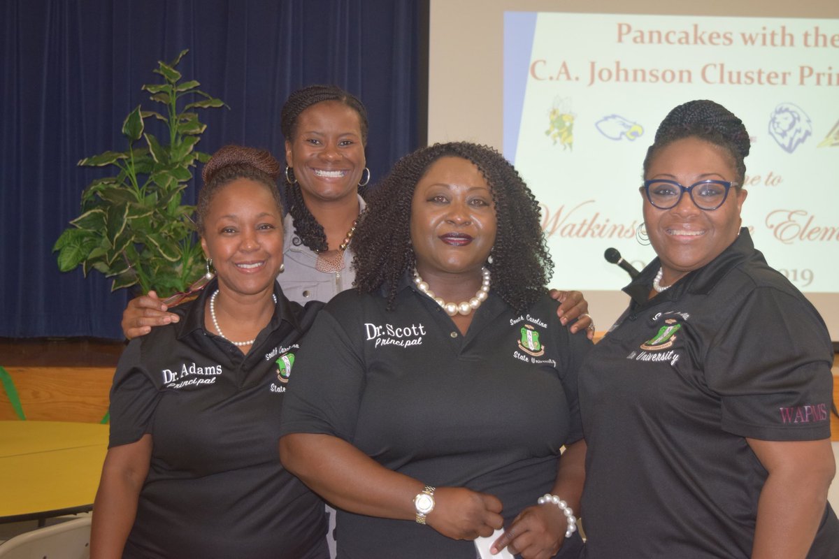 WAPerryMS's tweet photo. Thank you to our families and community members for spending the morning at Pancakes w/the #CAJohnsonCluster Principals! There was great dialogue about programs, strengths, challenges, and vision for the future of our schools & scholars. #WeAreMoreThanAScore #WeAreHereToServeYou https://t.co/1CdN7hXvzI