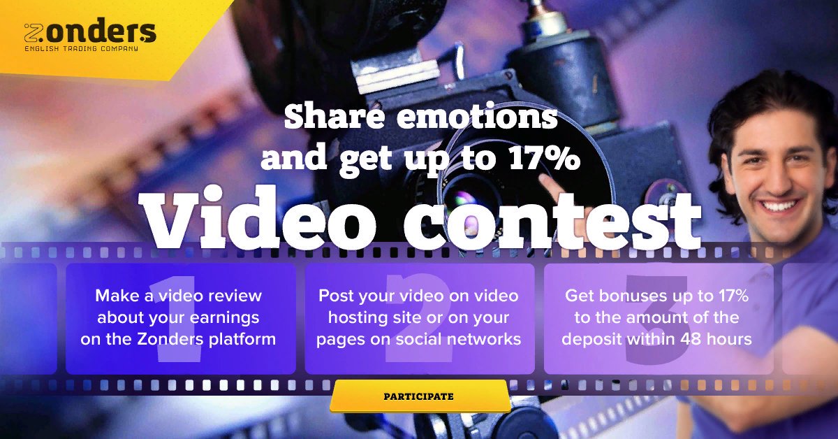 Zonderspro's tweet photo. 🎁Now you have a great opportunity to get additional bonuses up to 17%!
🎥To get a bonus you just need to make a small video review where you share the information with investors about your earnings on the Zonders platform

more: https://t.co/sTAWofAQOY

#bonus #passiveincome https://t.co/mG5wHz8rWo
