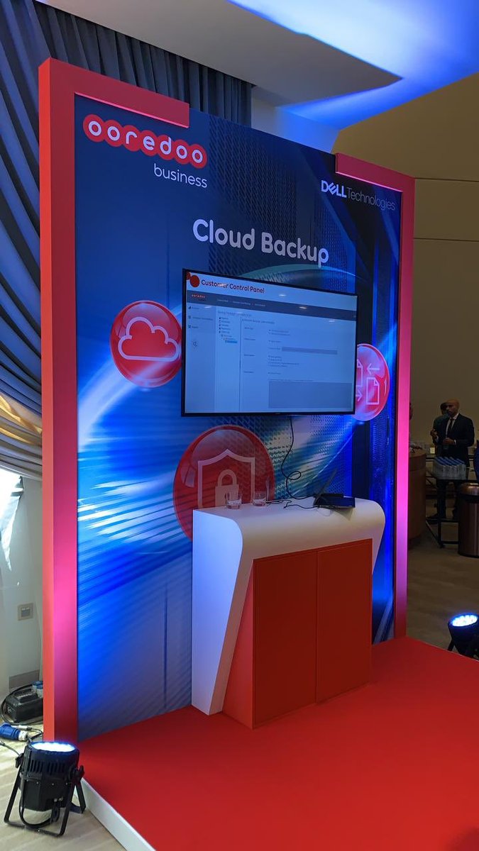 Honored to be part of #ooredoo Data Center and #Cloud event launching both Remote Backup-as-a-service &amp; Azure stack powered by Dell technologies. Whether your #strategy is Private, Hybrid or even #multicloud ,   #DellTechnologies is the right #partner for your cloud journey.