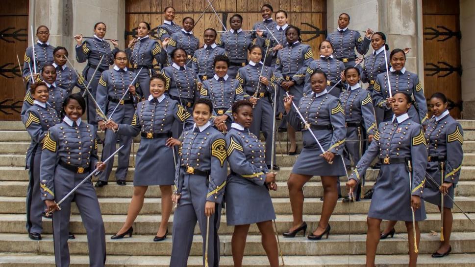 AVCupdate's tweet photo. #DidYouKnow: On this week in 1975, President Ford signed a law allowing admission of women into service academies? We're honored to have Maj Pat Locke, the 1st African American woman to graduate from @WestPoint_USMA ('80), moderating a panel w/ 6888 Batallion at #AVCconference. https://t.co/upLaTvbfMF