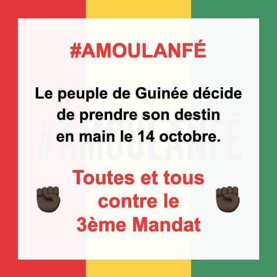 bournombo's tweet photo. Le 14 octobre 2019, les guinéens écriront une page de leur histoire en chassant ces apatrides à la tête du pays. @AlphaCondePRG
#Amoulanfé #kibaro #EnGuinee #Ahassiga https://t.co/4bvEs9xTXA https://t.co/tyEdTJdhIU