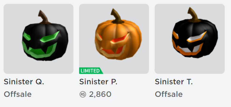 Lord Cowcow On Twitter I D Prefer One With Better Colours Like Every Single Other Sinister - pumpkin of sinister roblox