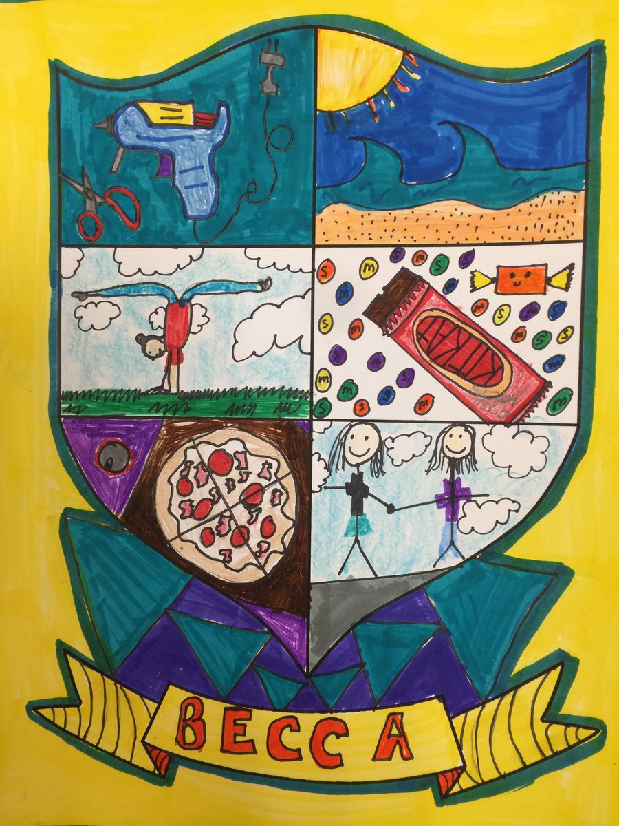 Here is just a tiny example of what you’ll soon see in the BSES lobby. Every child at BSES made their own coat of arms. It was really nice to see everybody’s favorite things!