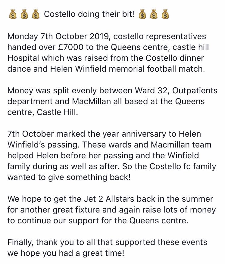 Costello Football Club ⚽️ tweet media