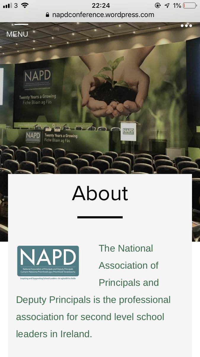 NAPDR9's tweet photo. Looking forward to seeing all from @NAPDR9 next week in Kilkenny for the 2019 NAPD conference. A reminder to book your workshops and download the NAPD conference App. https://t.co/fYcLWpE6mQ https://t.co/olkABgFKpH