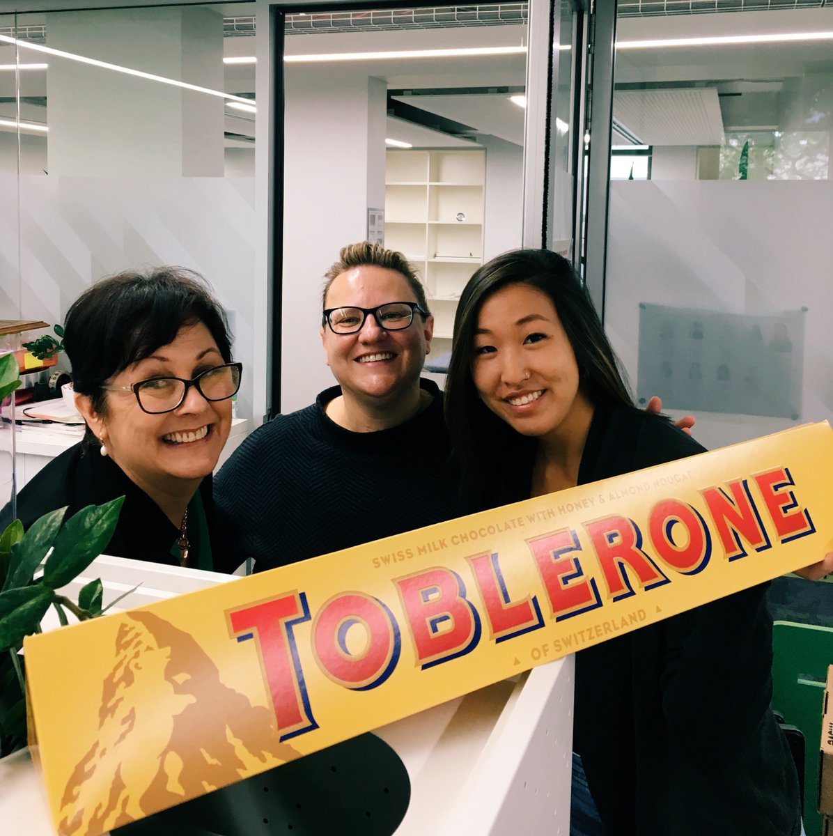 It's <a href="/MQSciEng/">Science and Engineering @ MQU</a> Safety Day. Visit the Earth and Environmental Sciences stand for a chance to win this giant Toblerone (models not included in prize!)