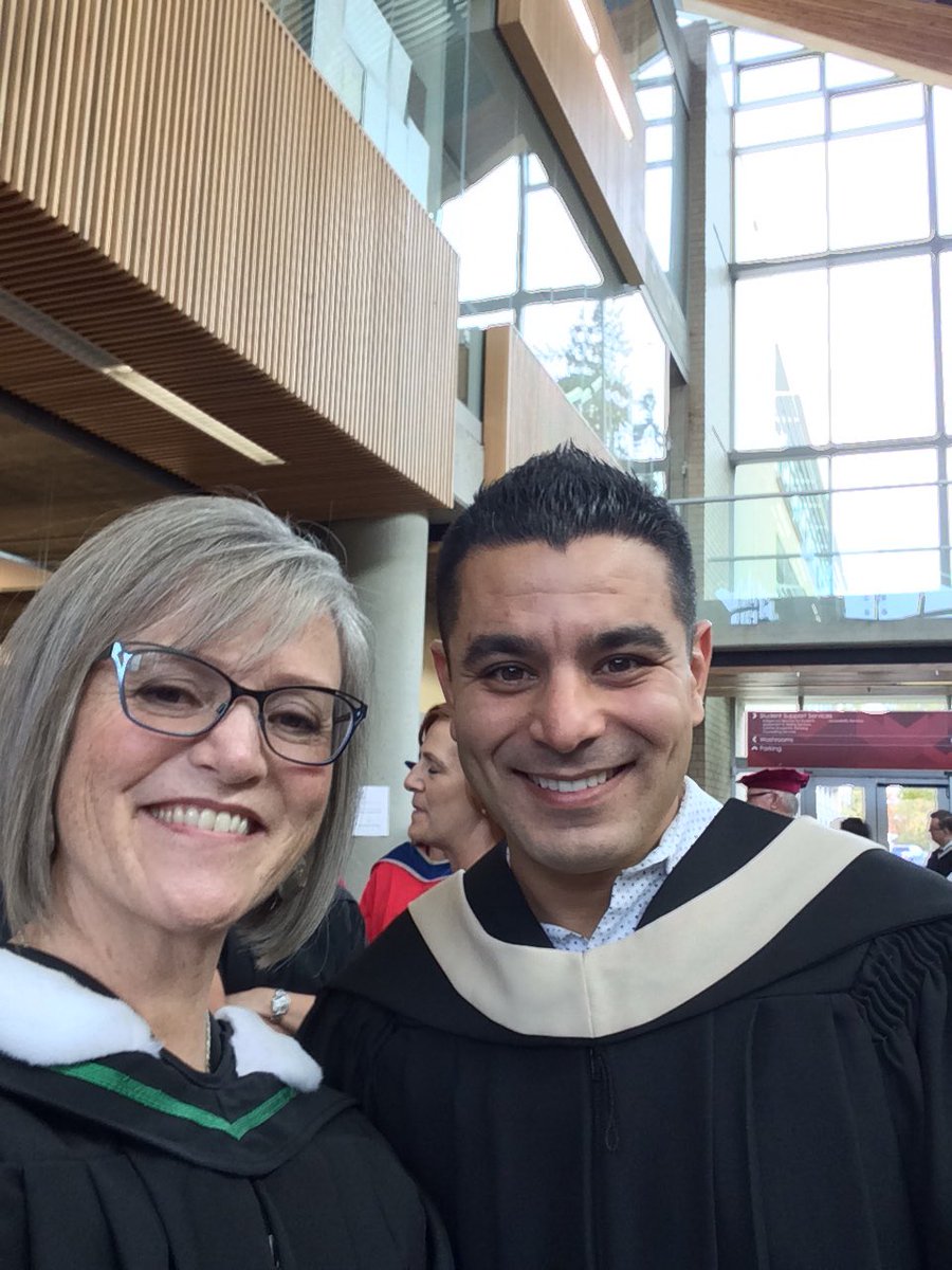 kpualumni's tweet photo. We’re all set for @KwantlenU afternoon Convocation ceremony. #KPUAA board member #mohammadkallas and Executive Director @NancyKPUAlumni and will be welcoming our new alumni to the #KPUAlumni community. #KPUGrad2019. https://t.co/NVxQCVy9NN