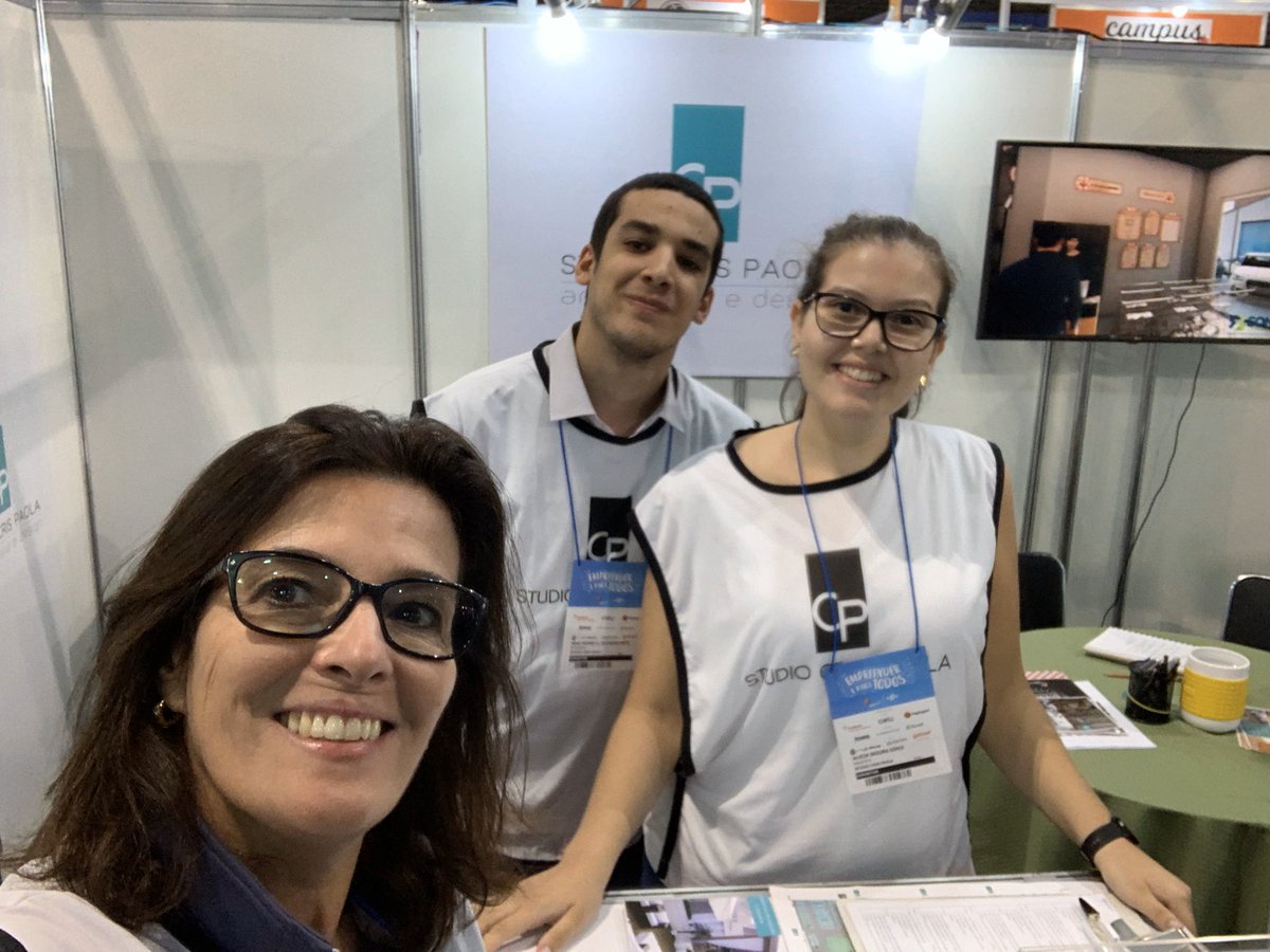 studiocrispaola's tweet photo. Presente na feira do Sebrae Empreendedor consultorias e histórias divididas! Equipe afinada https://t.co/zUnR7zJ1Dc